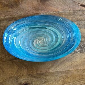 Pier 1 decorative glass bowl